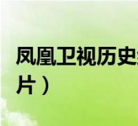 凤凰卫视历史纪录片大全(凤凰卫视历史纪录片)2022-10-29生活关于凤凰