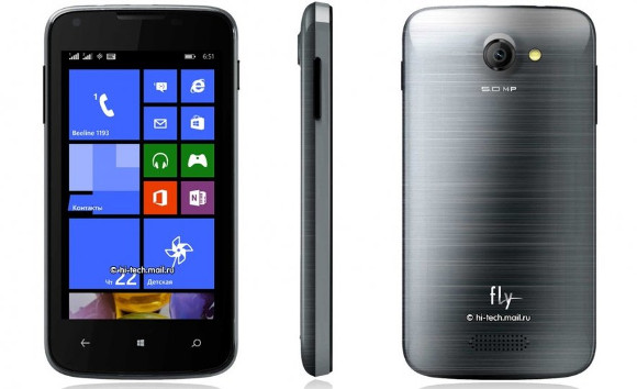 Fly ERA Windows Phone传闻只叹息111美元