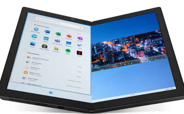 3月3日联想凭借新的ThinkPadX1Fold进入可折叠PC领域