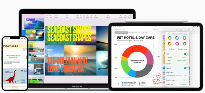 3月4日iWork更新为MaciPhone和iPad应用程序带来重大变化