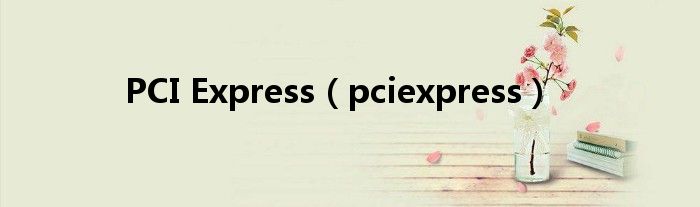 PCI Express（pciexpress）