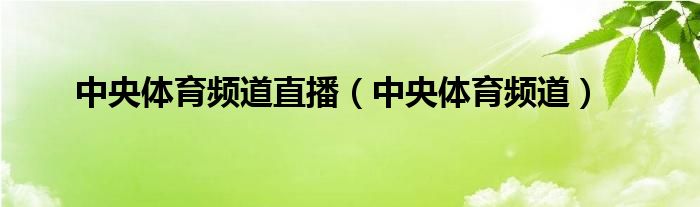 央視網(wǎng)體育帶來(lái)最新體育資訊