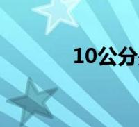 10厘米等于多少公分图片